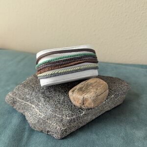 Multicolor Men's Leather Bracelet - Unisex